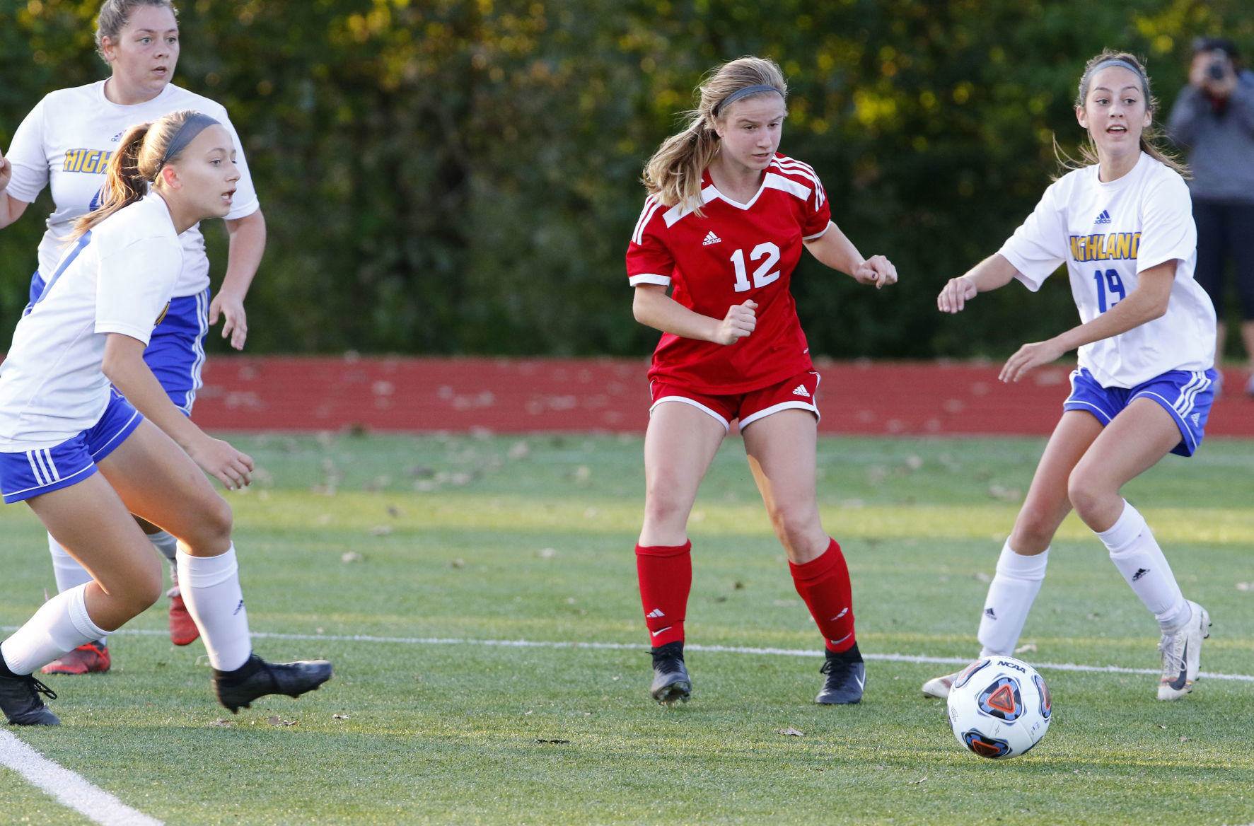 Gallery: 3A girls soccer sectional: Munster vs. Highland
